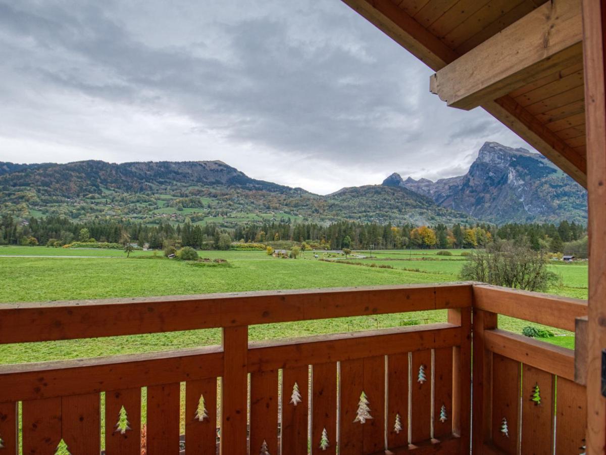 Duplex 2 Chambres Avec Grande Terrasse, Animaux Acceptes, A Samoens - Fr-1-642-77 Eksteriør bilde