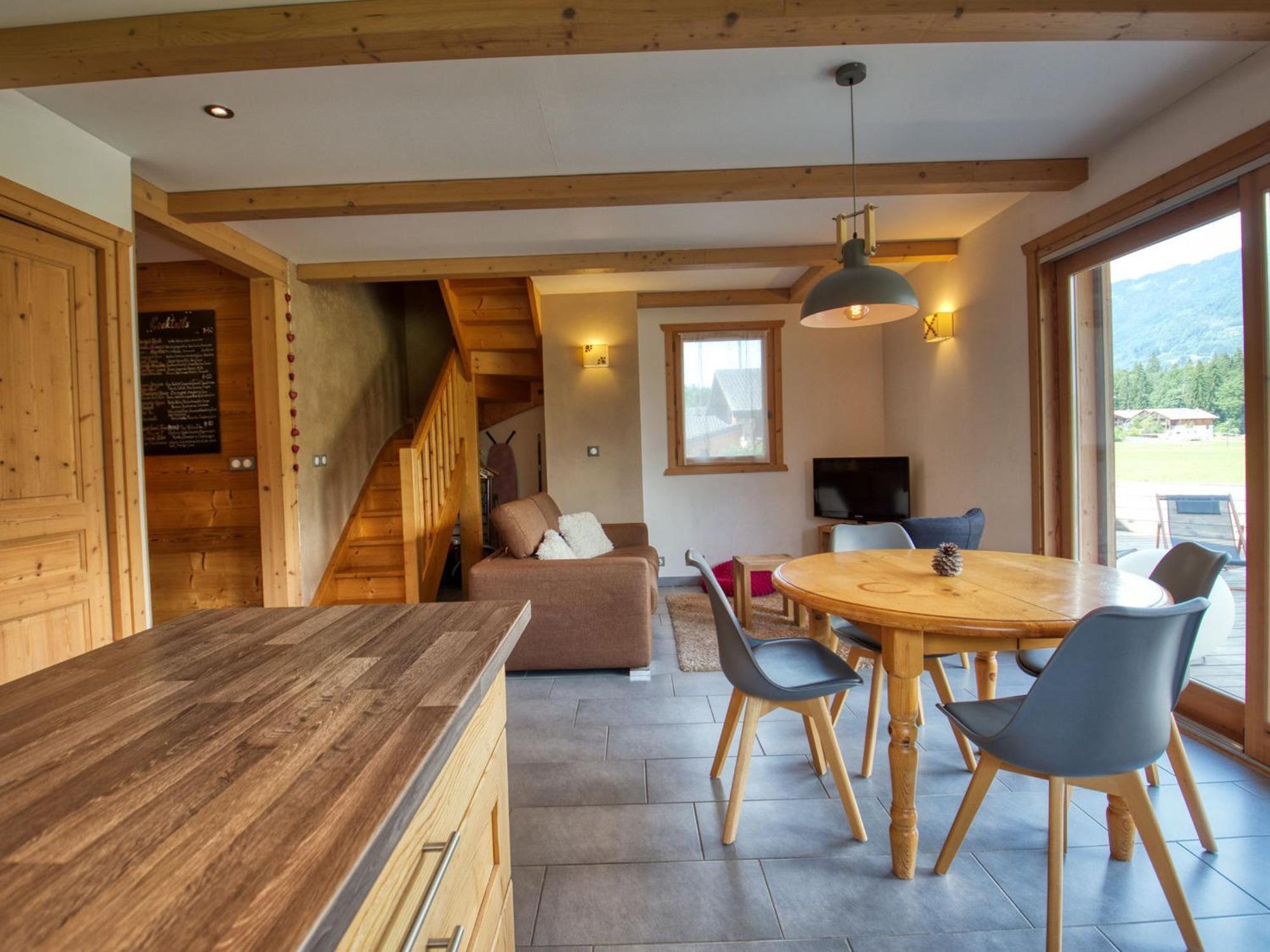 Duplex 2 Chambres Avec Grande Terrasse, Animaux Acceptes, A Samoens - Fr-1-642-77 Eksteriør bilde