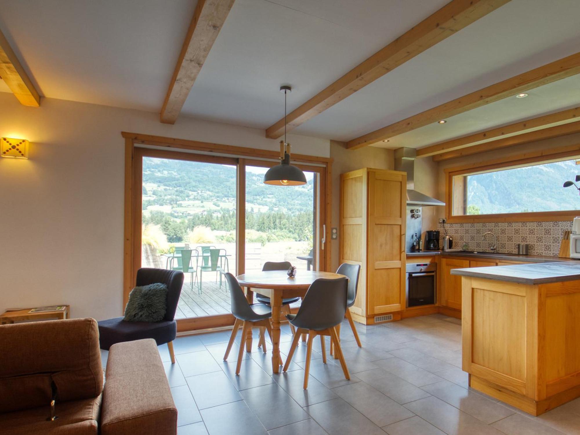 Duplex 2 Chambres Avec Grande Terrasse, Animaux Acceptes, A Samoens - Fr-1-642-77 Eksteriør bilde