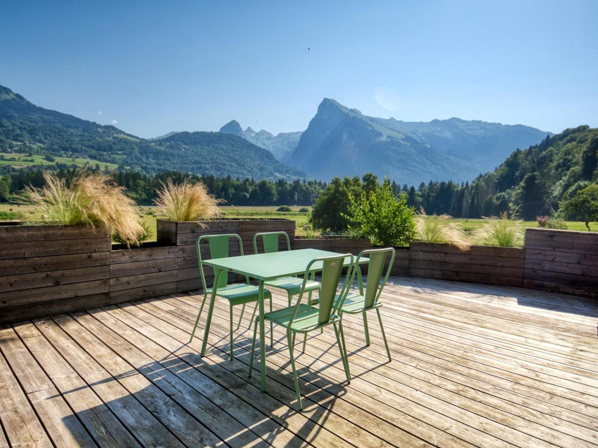 Duplex 2 Chambres Avec Grande Terrasse, Animaux Acceptes, A Samoens - Fr-1-642-77 Eksteriør bilde
